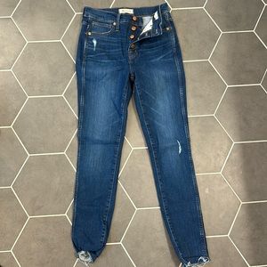 Madewell High waisted jeans